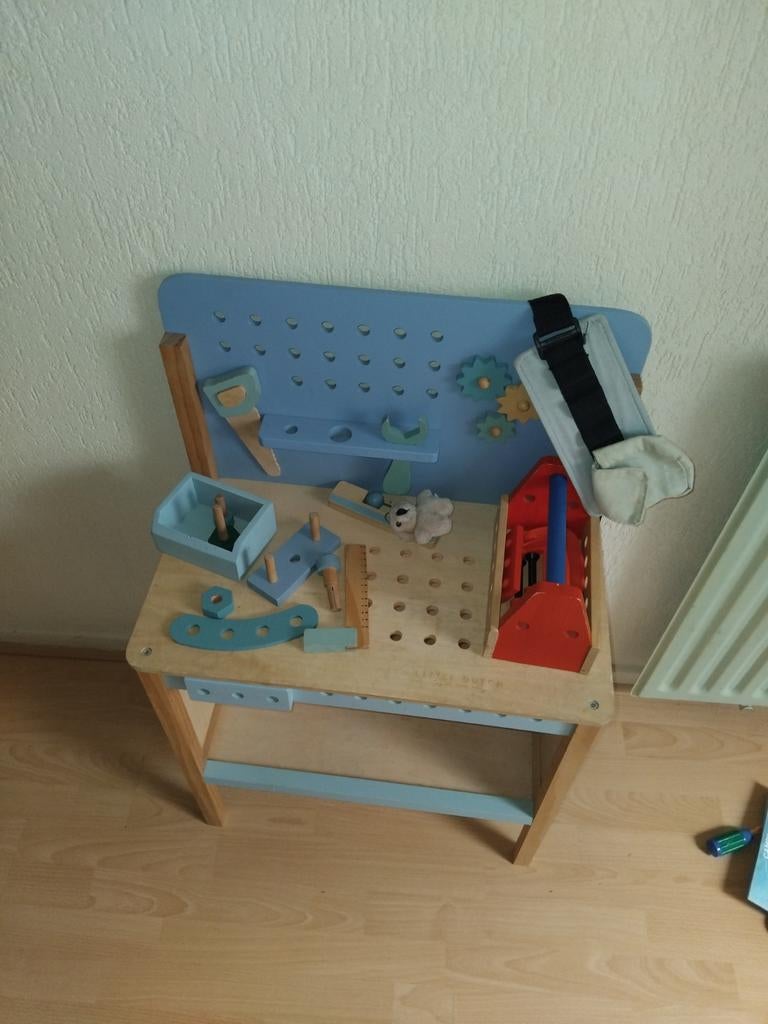 Werkbank little dutch met spullen op foto, Ophalen