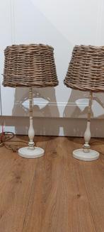 Brocante schemerlampen 2×, Ophalen of Verzenden, Minder dan 50 cm