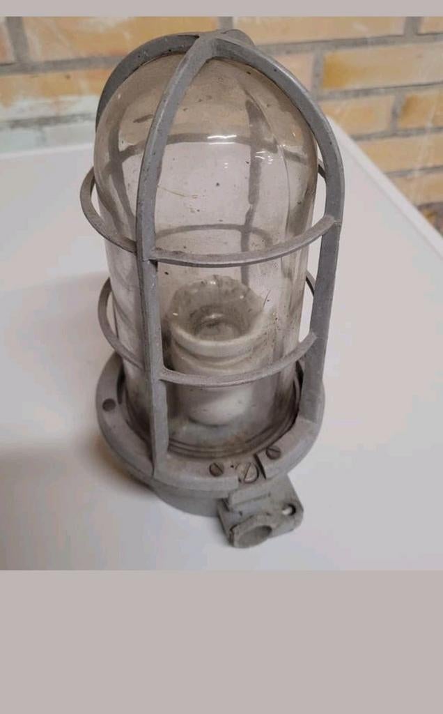 Vintage Industria Rotterdam 'Bully' Kooilamp, Antiek en Kunst, Antiek | Lampen, Ophalen of Verzenden