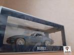 Chevrolet Corvette Stingray 1963 lightblue metall Norev 1:18, Auto, Norev, Ophalen of Verzenden, Norev