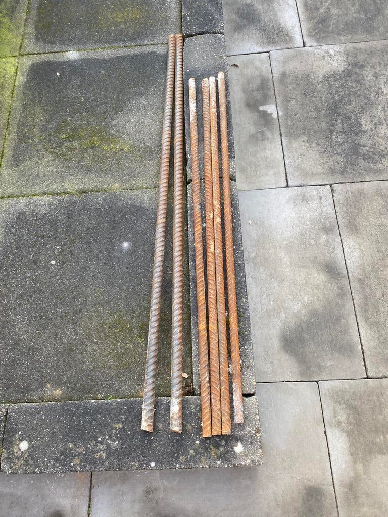 Ijzere staven, Doe-het-zelf en Verbouw, Metalen, Ophalen of Verzenden, Zo goed als nieuw