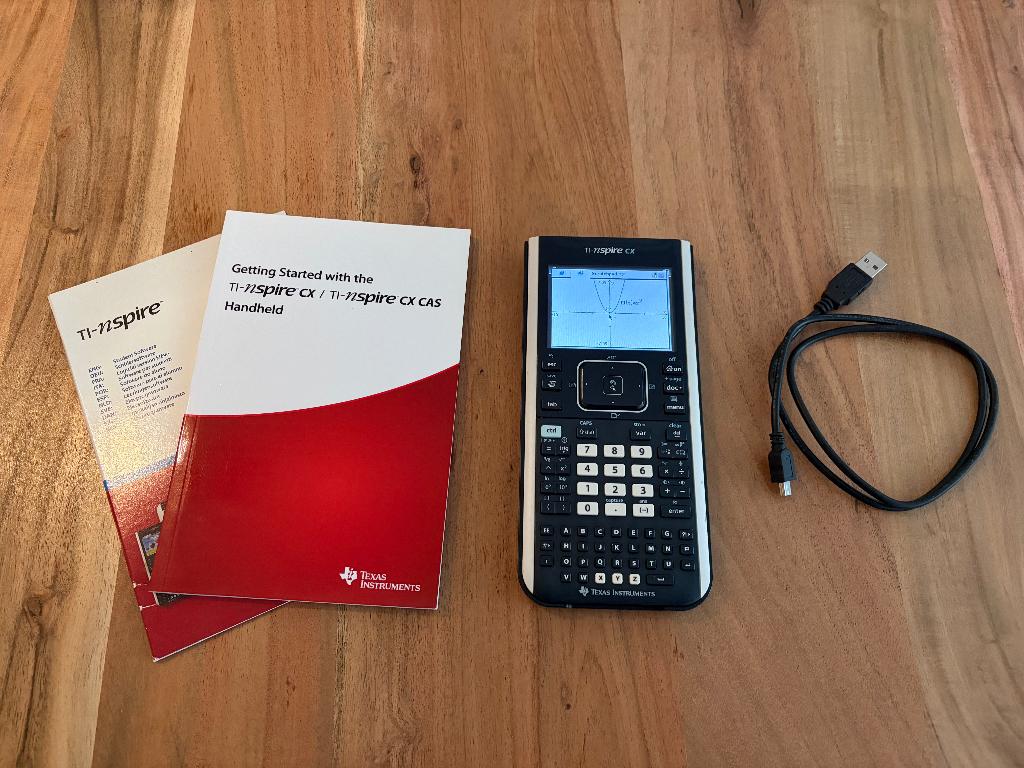 TI-Nspire CX grafische rekenmachine, Diversen, Rekenmachines, Ophalen of Verzenden, Grafische rekenmachine, Gebruikt