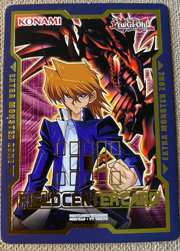 Yu-Gi-Oh! Joey & Red Eyes Black Dragon Fieldcenter Promo !, Hobby en Vrije tijd, Verzamelkaartspellen | Yu-gi-Oh!, Ophalen of Verzenden