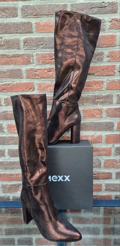 Laarzen van het merk Mexx - maat 42 - nieuw in doos!, Hoge laarzen, Mexx, Bruin, Nieuw