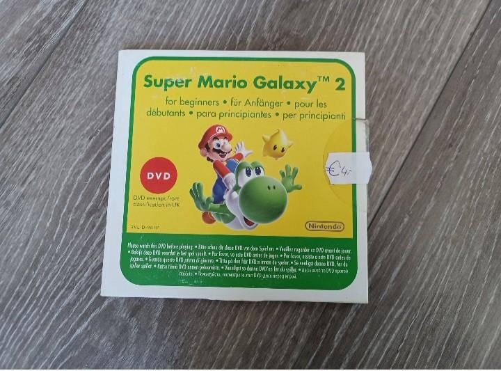 Nintendo Wii Super Mario Galaxy 2 DVD € 4, Spelcomputers en Games, Games | Nintendo Wii, Gebruikt, 1 speler, Ophalen of Verzenden