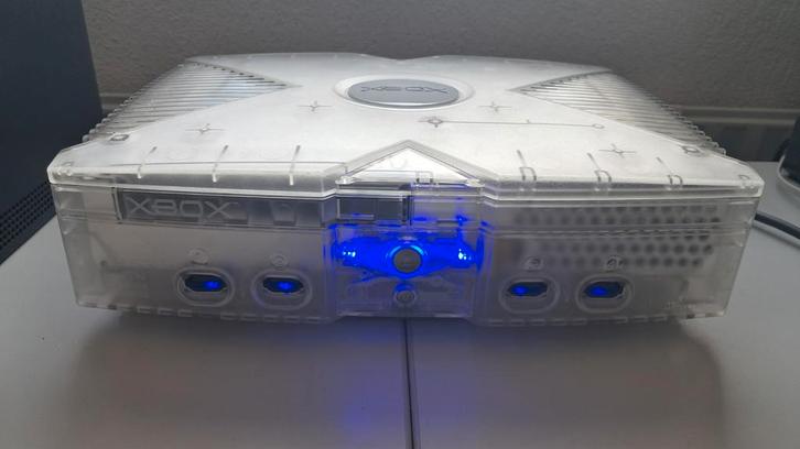 XBOX Crystal Cerbios 3Tb HDD 800+ games, Spelcomputers en Games, Spelcomputers | Xbox Original, Refurbished, Met 1 controller