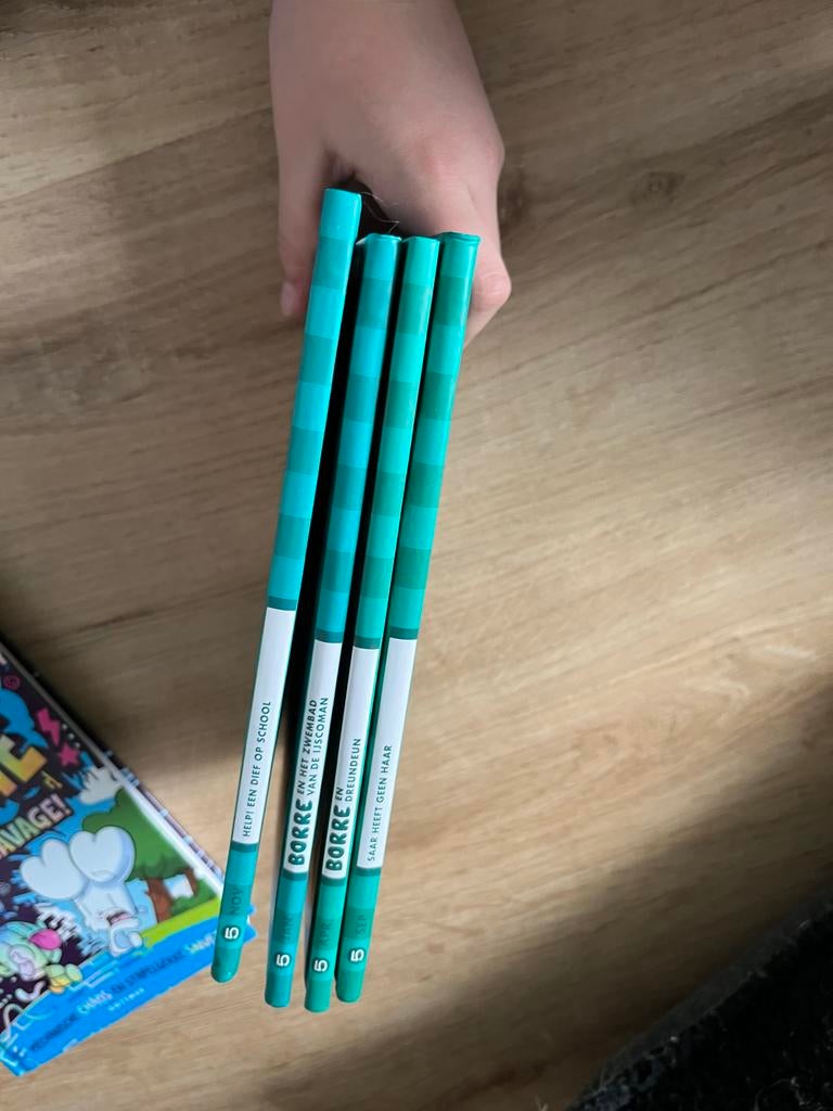 Borre Leesclub Boeken - Groep 5 (4 stuks), Boeken, Ophalen of Verzenden, Zo goed als nieuw, Fictie