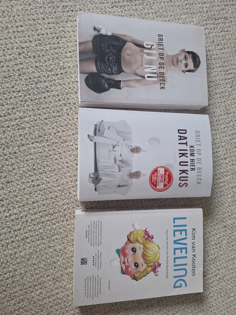 3 boeken: Griet op de Beeck en Kim van Kooten, Boeken, Ophalen of Verzenden, Gelezen, Griet op de Beeck, Kim van Kooten, Nederland