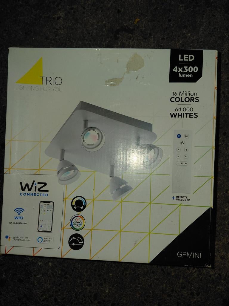 Trio lichting plafoniere op internet, Ophalen, Nieuw, Metaal of Aluminium