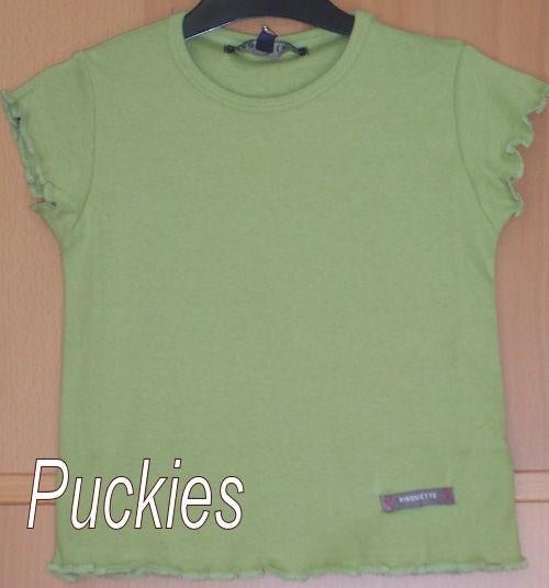 Maat 128 Groen Pirouette shirt NIEUW (6769), Kinderen en Baby's, Kinderkleding | Maat 128, Meisje, Nieuw, Ophalen of Verzenden