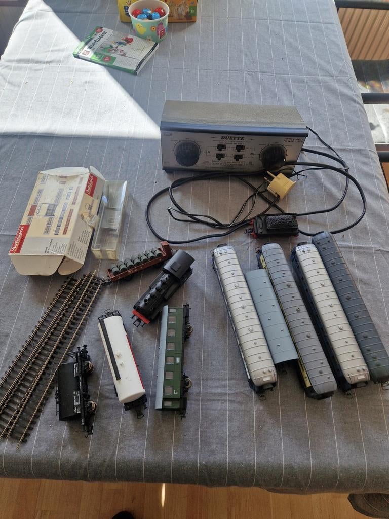 Spullen voor modeltrein, Ophalen, Gelijkstroom