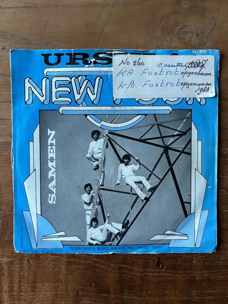 New Four - Ursula (020), Cd's en Dvd's, Vinyl Singles, Gebruikt, Single, Nederlandstalig, 7 inch, Ophalen
