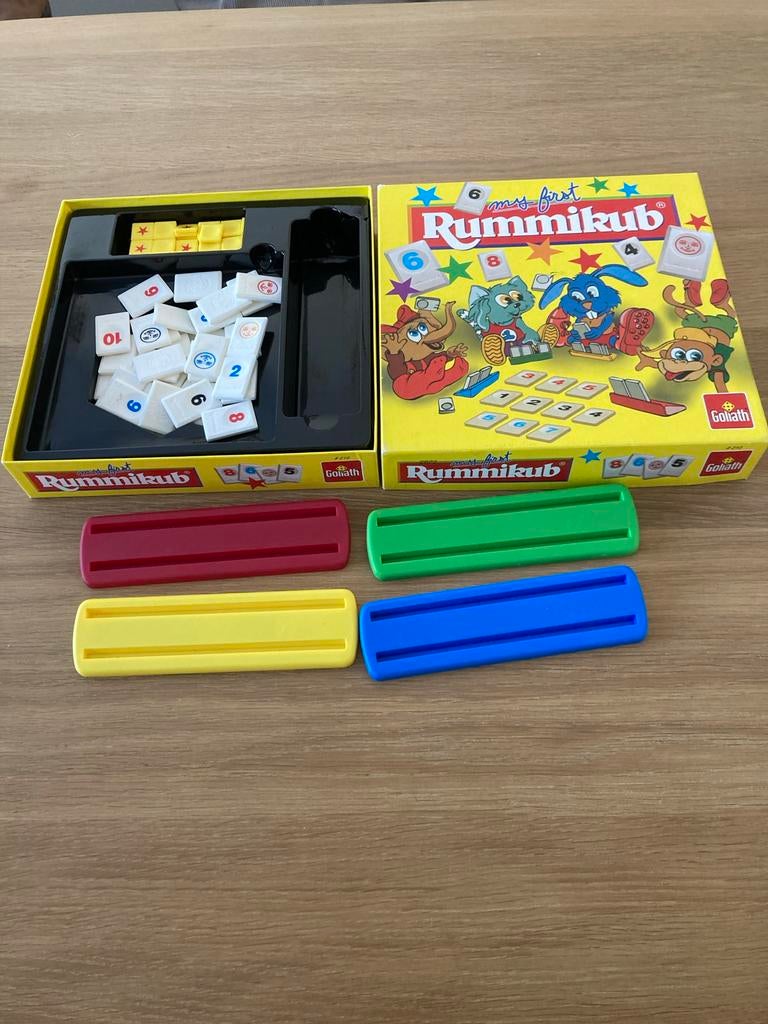 My First Rummikub - Leuk familiespel voor jonge kinderen, Drie of vier spelers, Ophalen of Verzenden, Zo goed als nieuw