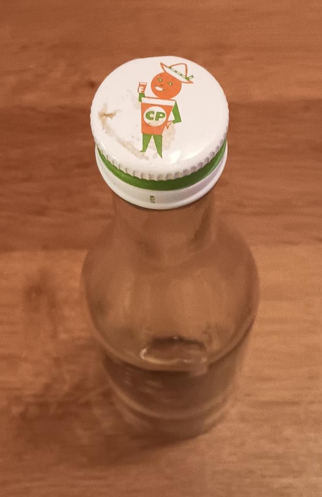 C. P. Polak Groningen - oud limonade flesje met schroefdop, Verzamelen, Ophalen of Verzenden, Gebruikt, Verpakking