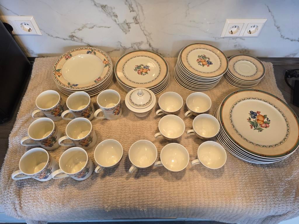 Vintage Heinrich Winterling servies set Bavaria, Antiek en Kunst, Antiek | Servies compleet, Ophalen of Verzenden