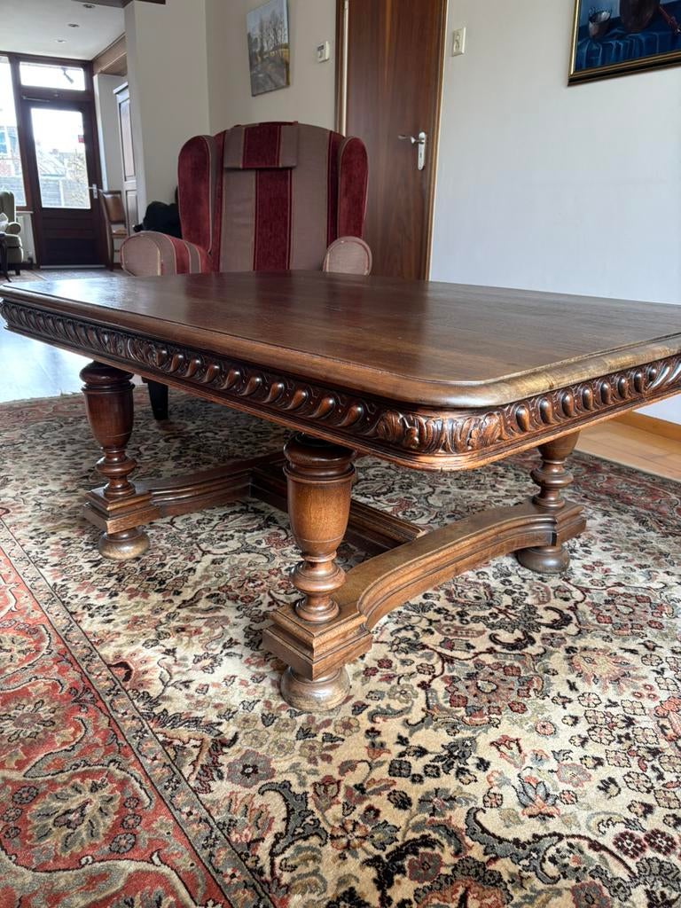 Vintage salontafel, Ophalen