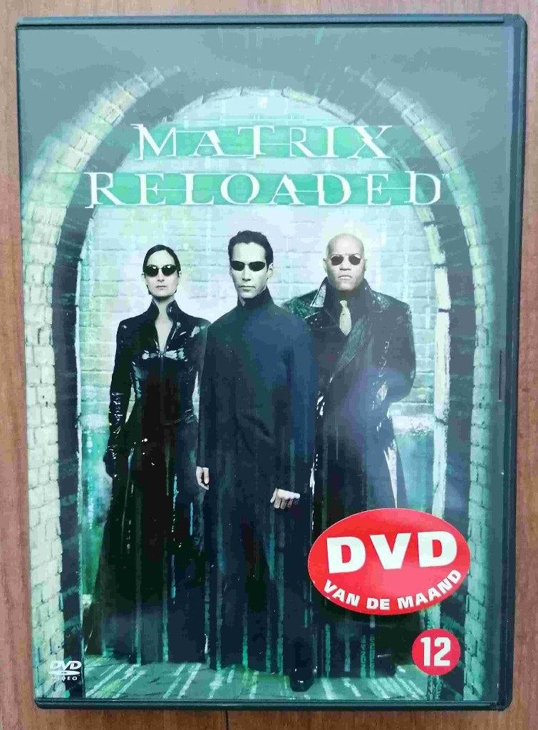 2DVD The Matrix Reloaded, Vanaf 12 jaar, Ophalen of Verzenden, Zo goed als nieuw