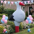 Opblaasbare ooievaar 3 meter hoog, Ophalen, Gebruikt