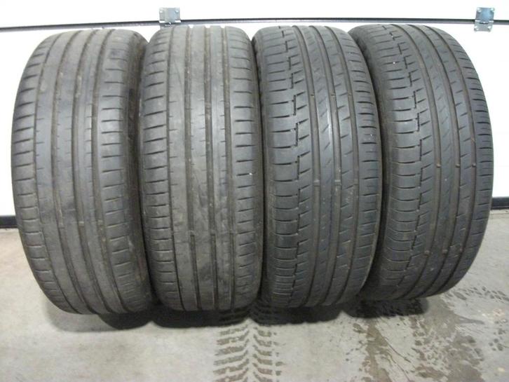 4 x 225/45 19" continental/falken zomerbanden 4 x 6mm!, Auto-onderdelen, Banden en Velgen, Banden en Velgen, Zomerbanden, 19 inch