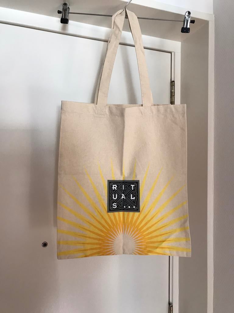 Rituals totebag shopper schouder tas mehr nieuw, Verzenden, Nieuw, Beige, Shopper