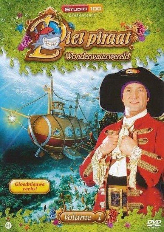 DVD Piet Piraat - Wonderwaterwereld, Alle leeftijden, Ophalen of Verzenden, Zo goed als nieuw, Educatief