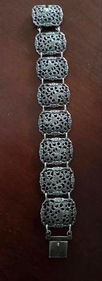 Antieke zilveren armband gemerkt
19 cm lang, Ophalen of Verzenden, Zilver, Armband