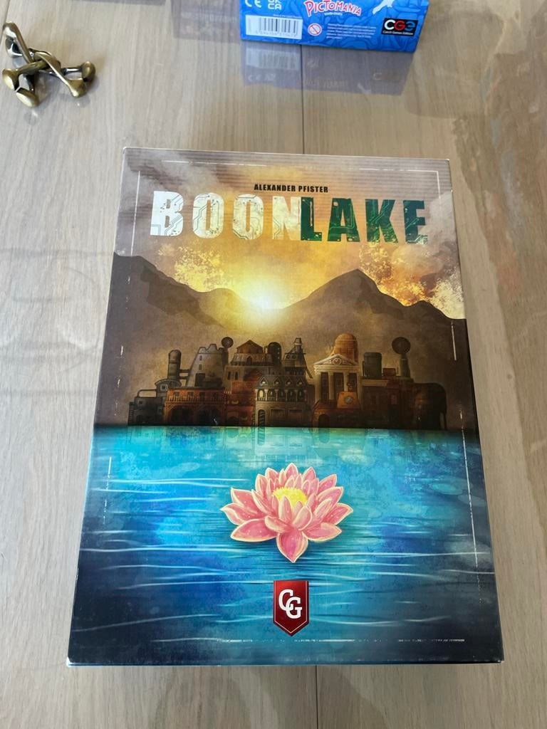 BoonLake met uitbreiding en gesleeved, Hobby en Vrije tijd, Gezelschapsspellen | Bordspellen, Drie of vier spelers, Ophalen of Verzenden
