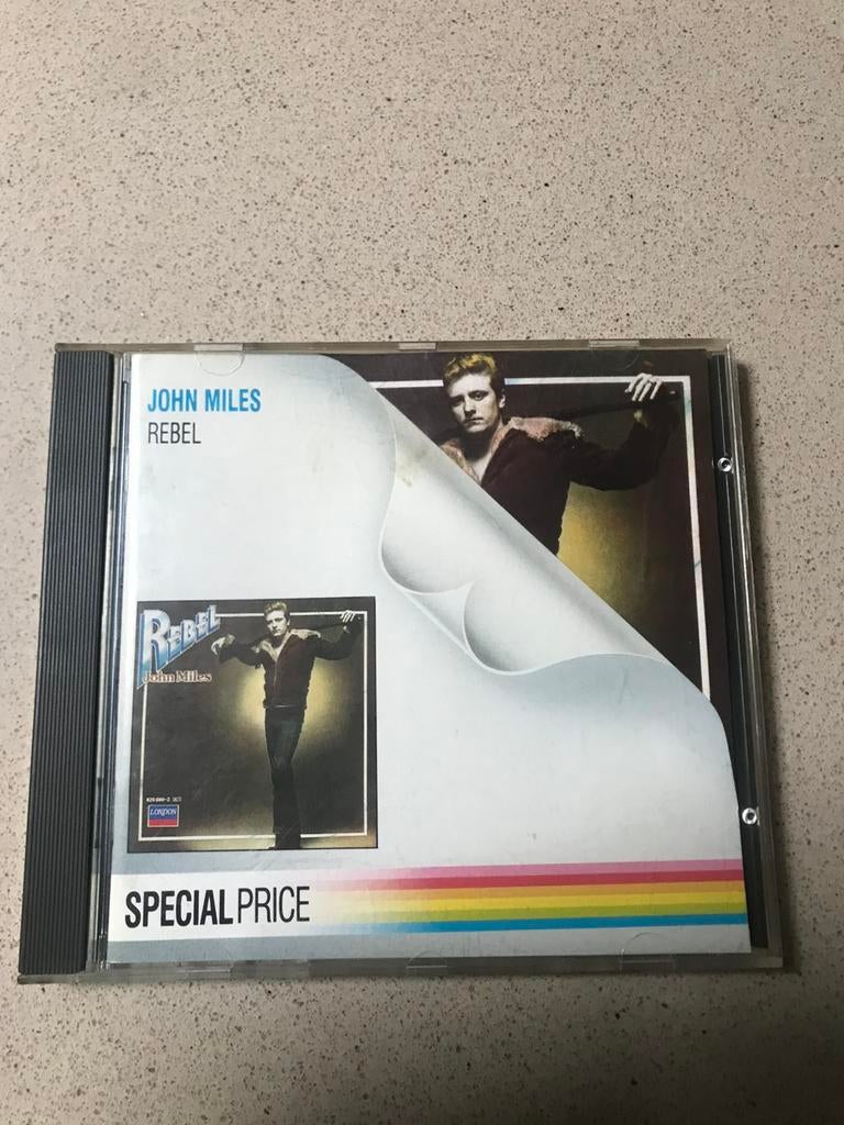 CD John Miles Rebel, Cd's en Dvd's, Ophalen of Verzenden, Zo goed als nieuw