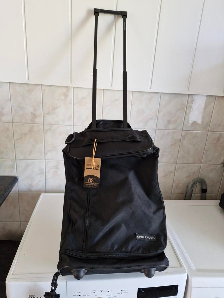 Norlander Trolley Nieuw, Ophalen of Verzenden, Nieuw, Zwart, 30 cm of meer