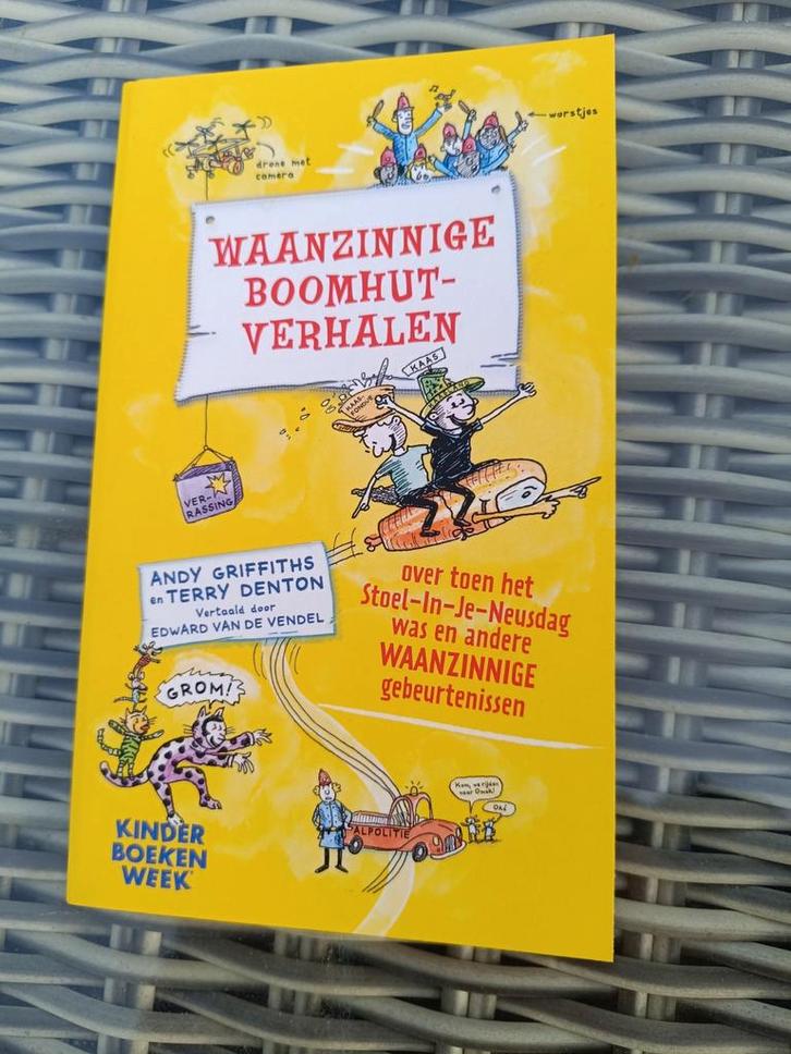 Waanzinnige Boomhut Verhalen - Andy Griffiths, Boeken, Kinderboeken | Jeugd | onder 10 jaar, Gelezen, Fictie algemeen, Ophalen of Verzenden