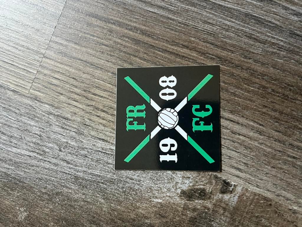 Feyenoord Sticker FR FC 1908 - Voetbal Fan Sticker, Ophalen of Verzenden, Nieuw, Sport