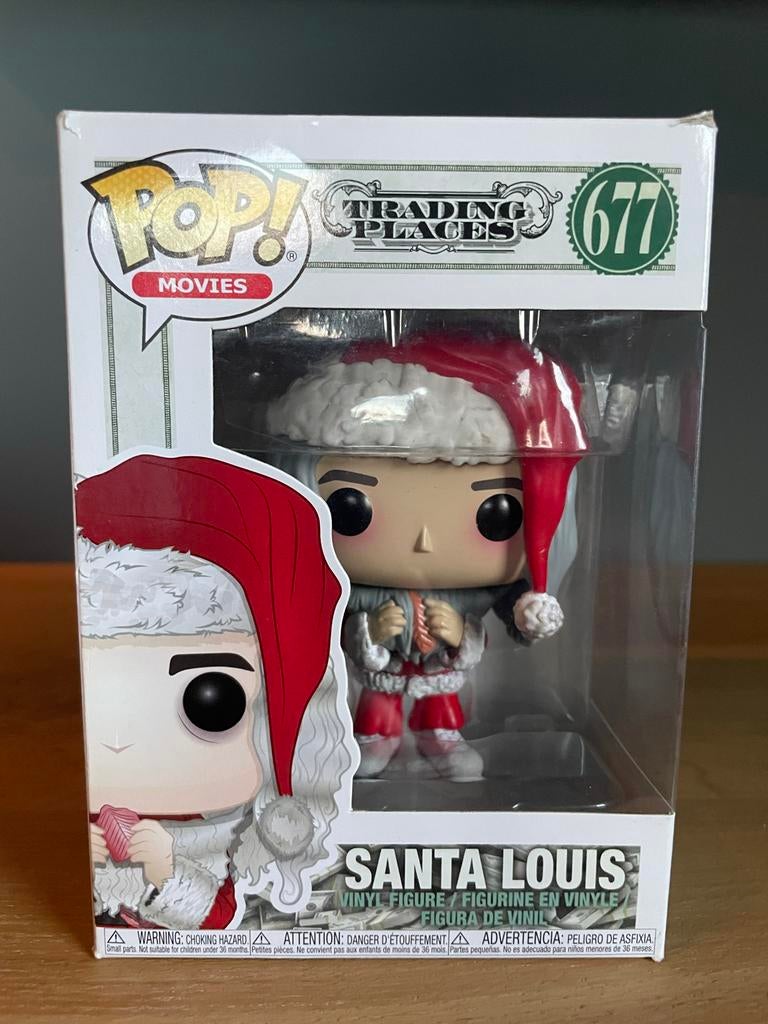 Funko Pop! Movies: Trading Places - Santa Louis #677, Ophalen of Verzenden, Zo goed als nieuw