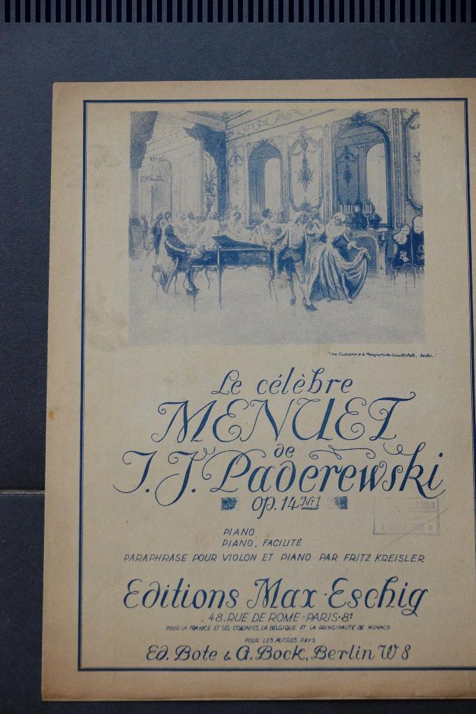 Oude bladmuziek voor piano., Ophalen, Gebruikt, Klassiek, Artiest of Componist