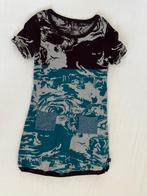 Didi jurk 10 / 140 blauw grijs aubergine, Gebruikt, Meisje, Ophalen of Verzenden, Didi