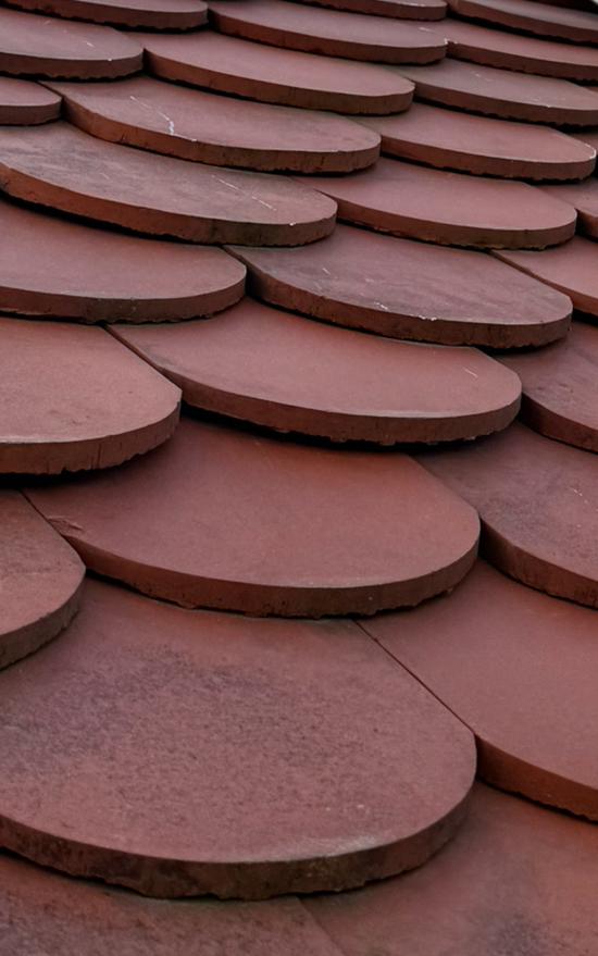 Leisteen dakpannen, Doe-het-zelf en Verbouw, Dakpannen en Dakbedekking, Ophalen, Gebruikt, Steen of Klei, Blauw