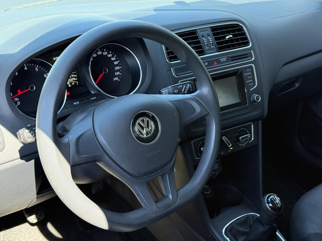 Volkswagen Polo 1.0 Comfortline | Nieuw binnen | Airco | Cru, Auto's, Volkswagen, Stof, Euro 6, Origineel Nederlands, Bedrijf