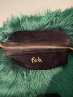 Fab. Zwarte toilettas zgan, Ophalen of Verzenden, Zo goed als nieuw, Zwart