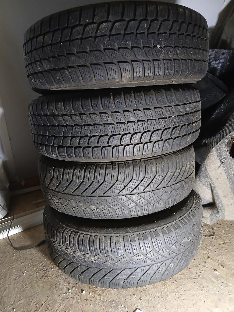 4 Winterbanden op stalen velg, Ophalen