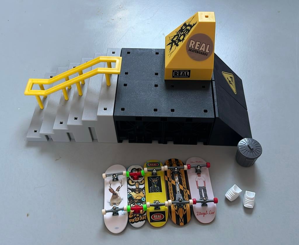Tech Deck XConnect Park Creator Starter en skate boards, Ophalen of Verzenden, Zo goed als nieuw