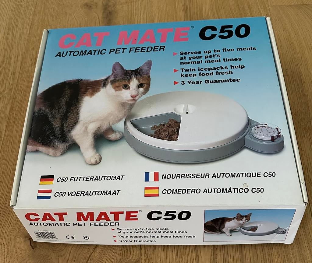 CAT MATE KAT / KITTEN VOEDERAUTOMAAT, Dieren en Toebehoren, Ophalen of Verzenden, Automatisch, Nieuw