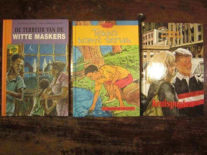 Vogelaar van Amersfoort Op een strobaal/kruispunten/terreur, Boeken, Kinderboeken | Jeugd | onder 10 jaar, Zo goed als nieuw, Fictie algemeen