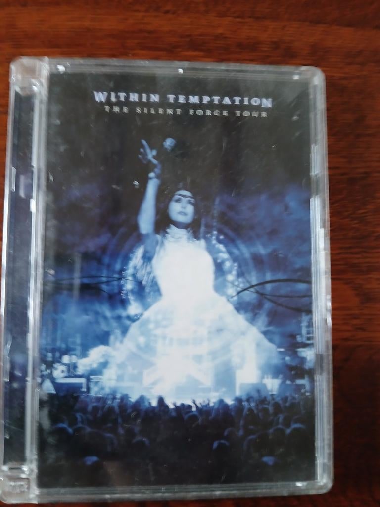 Gratis af te halen in Tilburg, dubbel dvd Within Temptation, Ophalen, Zo goed als nieuw, Rock en Metal, Origineel