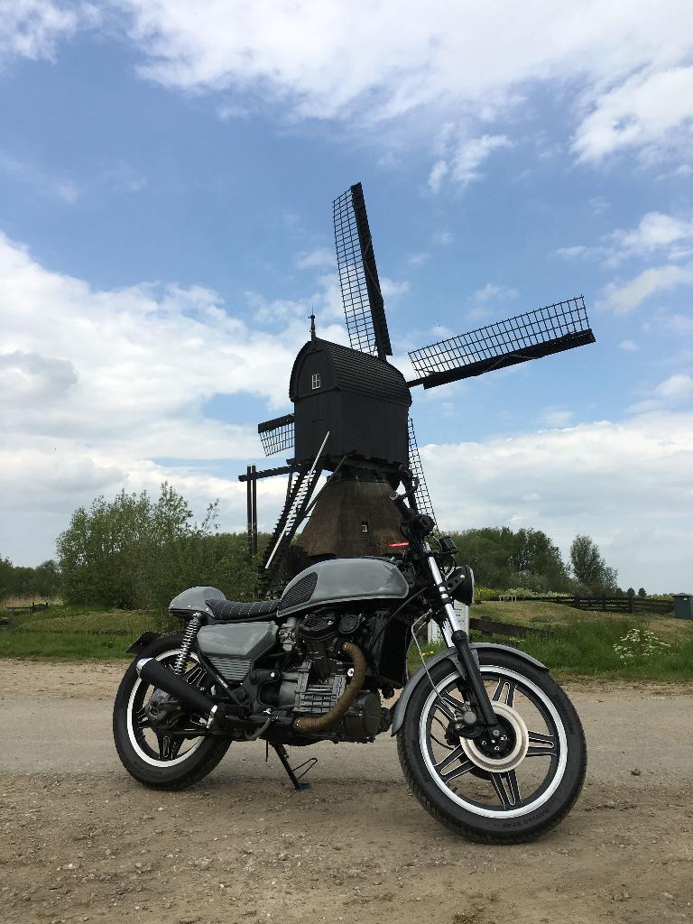 Honda CX500 cafe racer 1982, 2 cilinders, Motorrijbewijs A, Gebruikt, Particulier
