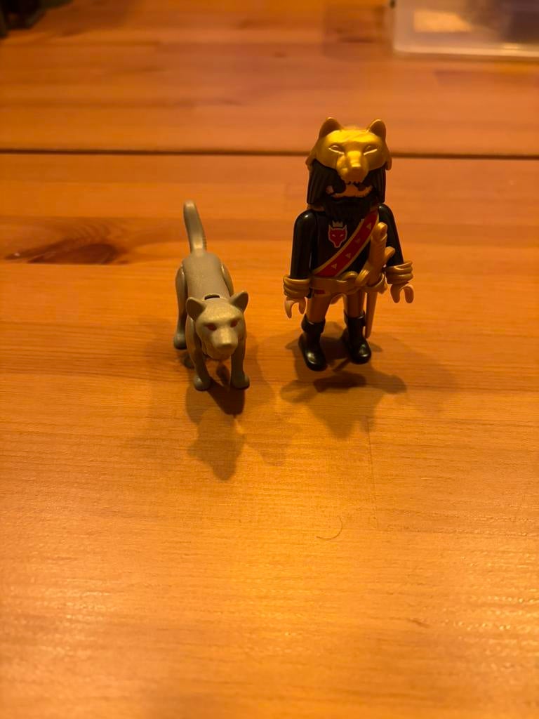 Playmobil wolvenridder, Kinderen en Baby's, Ophalen of Verzenden, Zo goed als nieuw