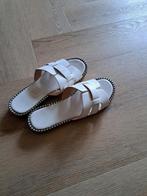 DAMES SLIPPERS NIEUW MAAT 39 WIT, Ophalen of Verzenden, Nieuw, Wit