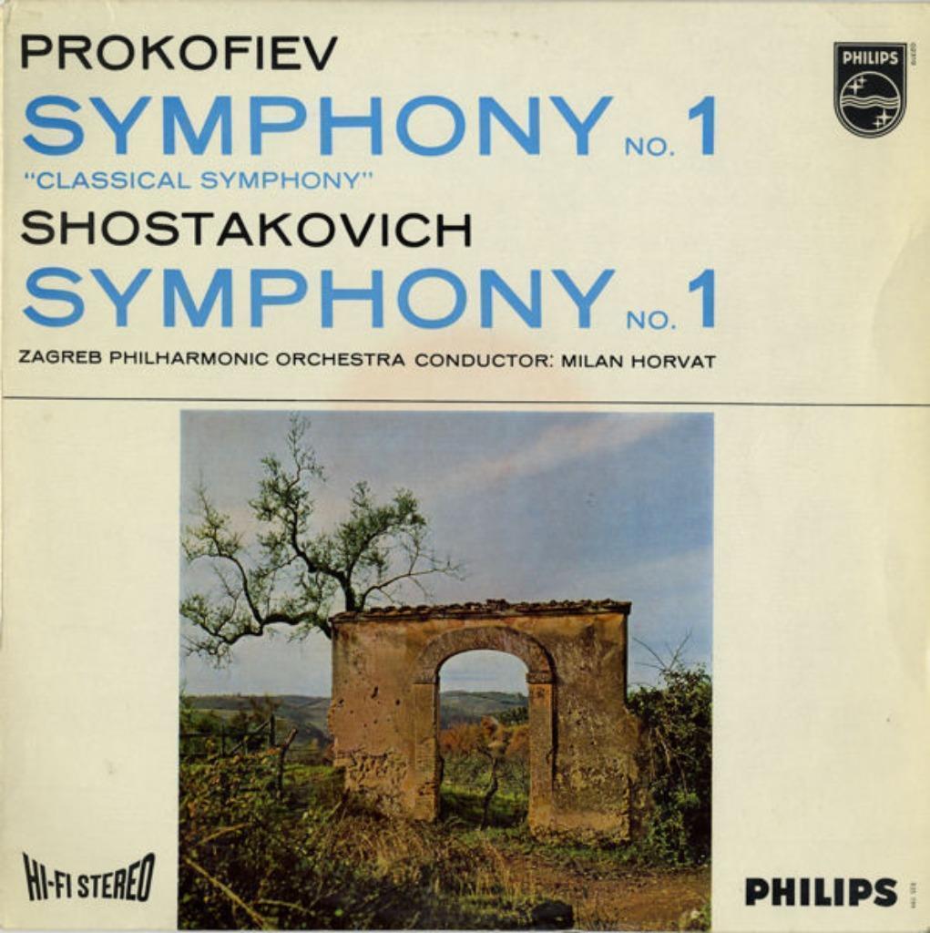 Prokofiev  Shostakovich Symphony No. 1, Kamermuziek, Ophalen of Verzenden, Zo goed als nieuw, 12 inch