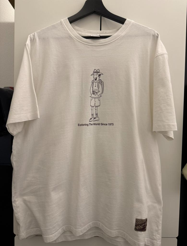 Witte Zara Tshirt Met Print ‘Let Your Mind Be Free’, Ophalen of Verzenden, Nieuw, Maat 56/58 (XL), Wit
