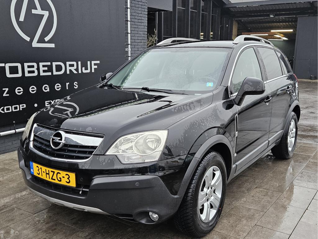 Opel Antara 2.4-16V Temptation *AC*Navi* (bj 2009), Auto's, Opel, Gebruikt, Zwart, Bedrijf, Handgeschakeld