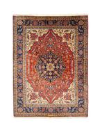 Groot Perzisch tapijt 350x250 wollen vloerkleed handgeknoopt, 1185VB, De handelmaatschappij, 200 cm of meer, Ophalen of Verzenden