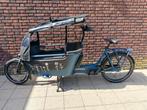 Winora fub bakfiets inclusief retenhuif en extra slot, Ophalen, 4 kinderen of meer